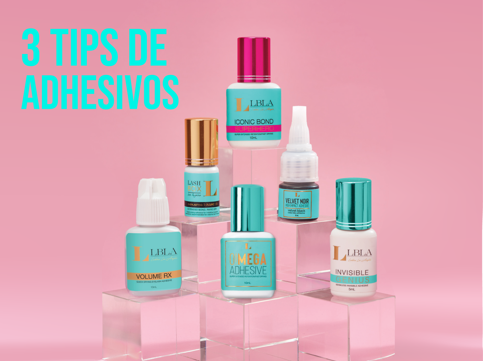 3 asombrosos tips de adhesivos para lash artist.