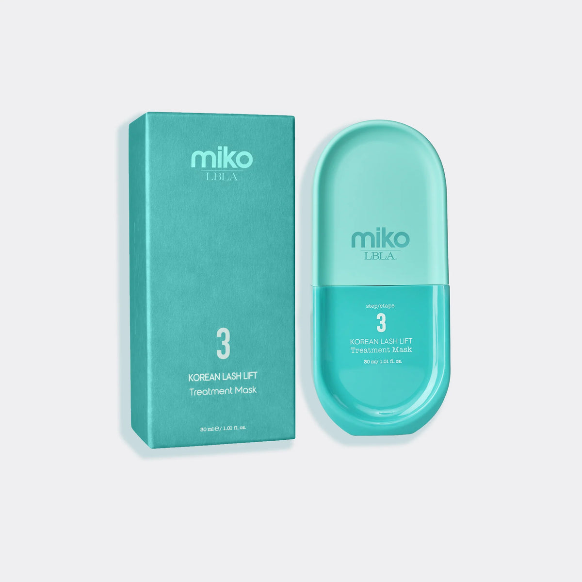 Mascarilla de tratamiento Miko Korean Lash Lift Paso 3