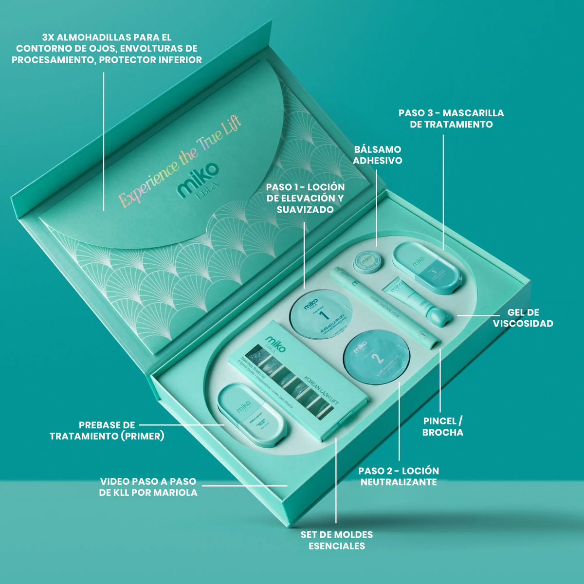 Miko Korean Lash Lift System Starter Kit