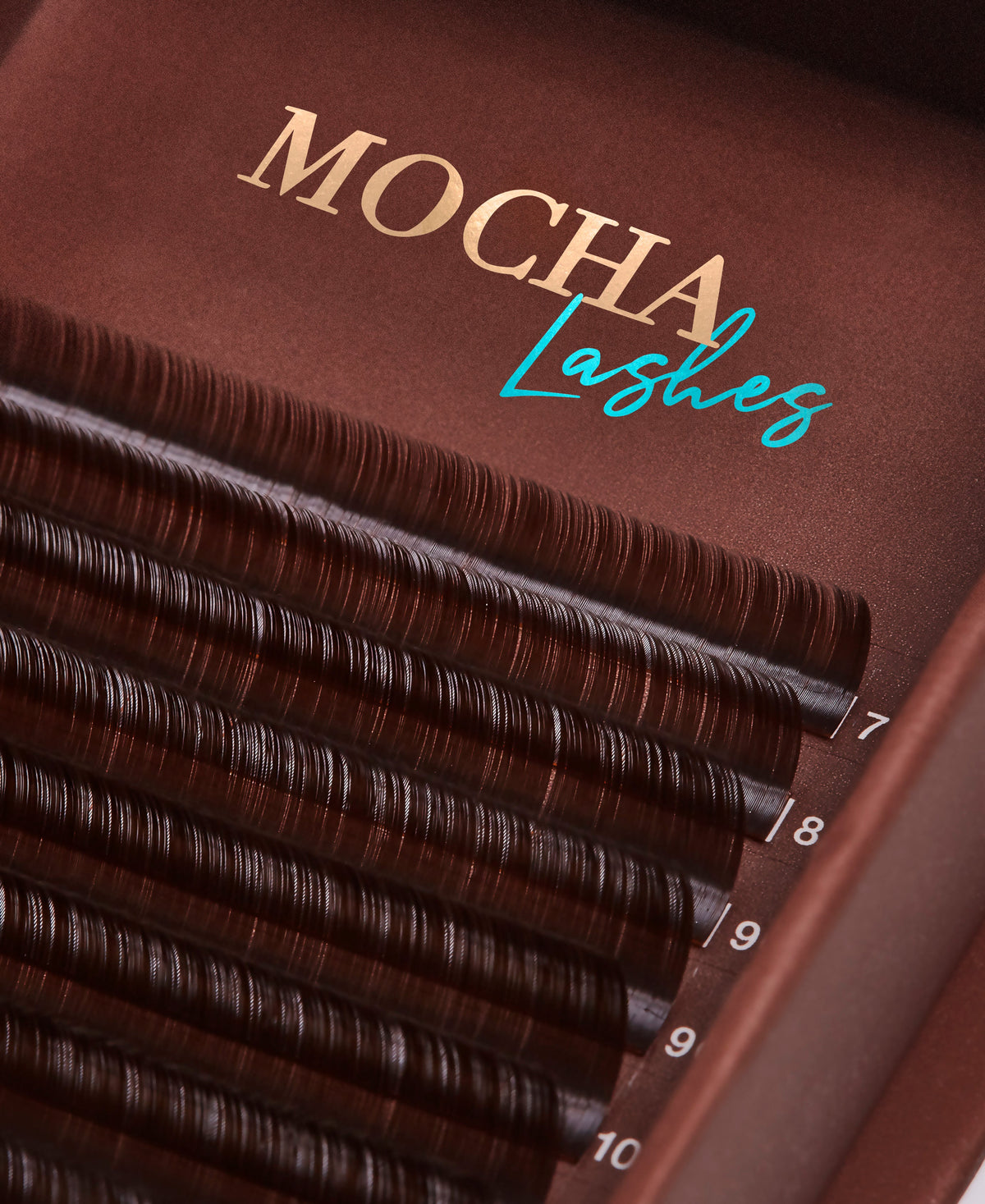 Color Mocha Brown - Cashmere Favorite FauxMink Lashes Mixed