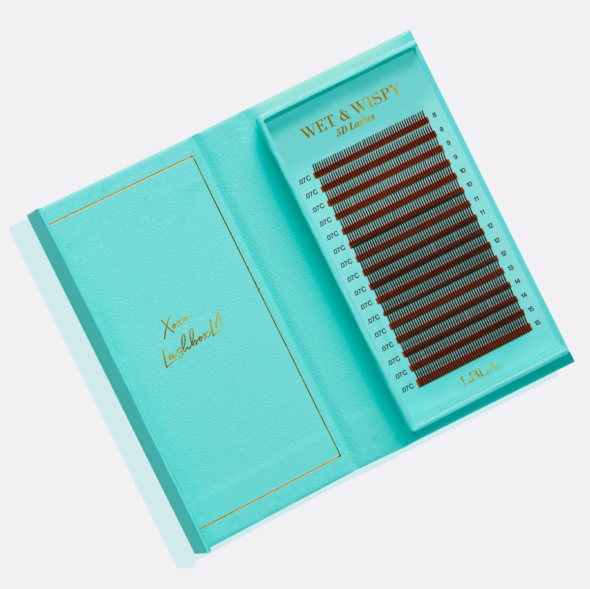 PESTAÑAS WET & WISPY 5D 0.07mm