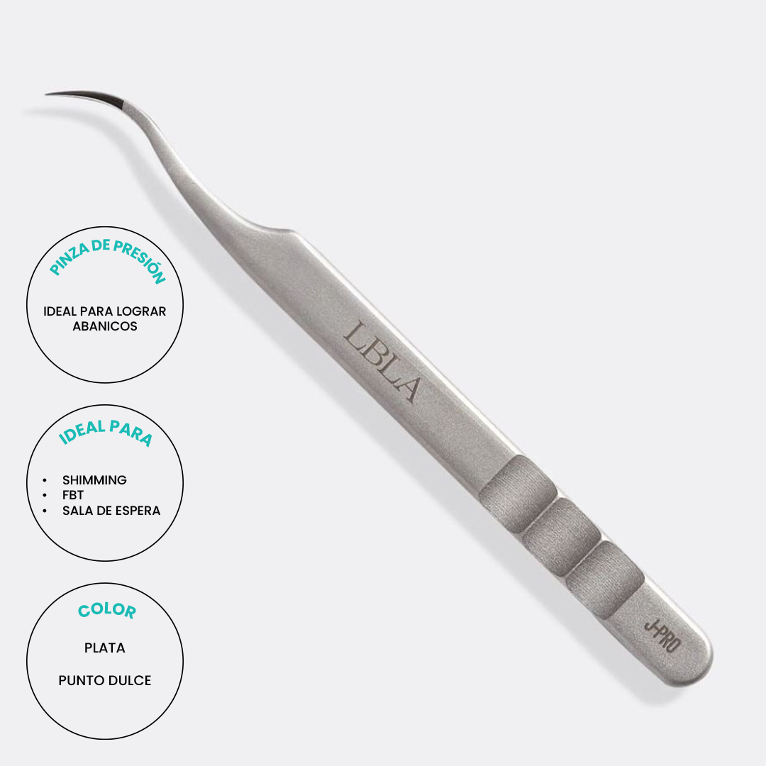 Pinza Satin Silver J-Pro