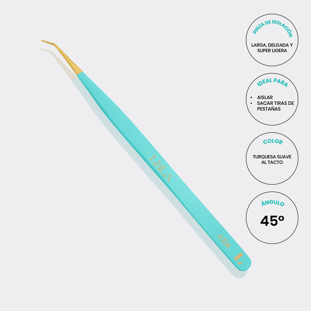 Pinza JL Slim isolación teal