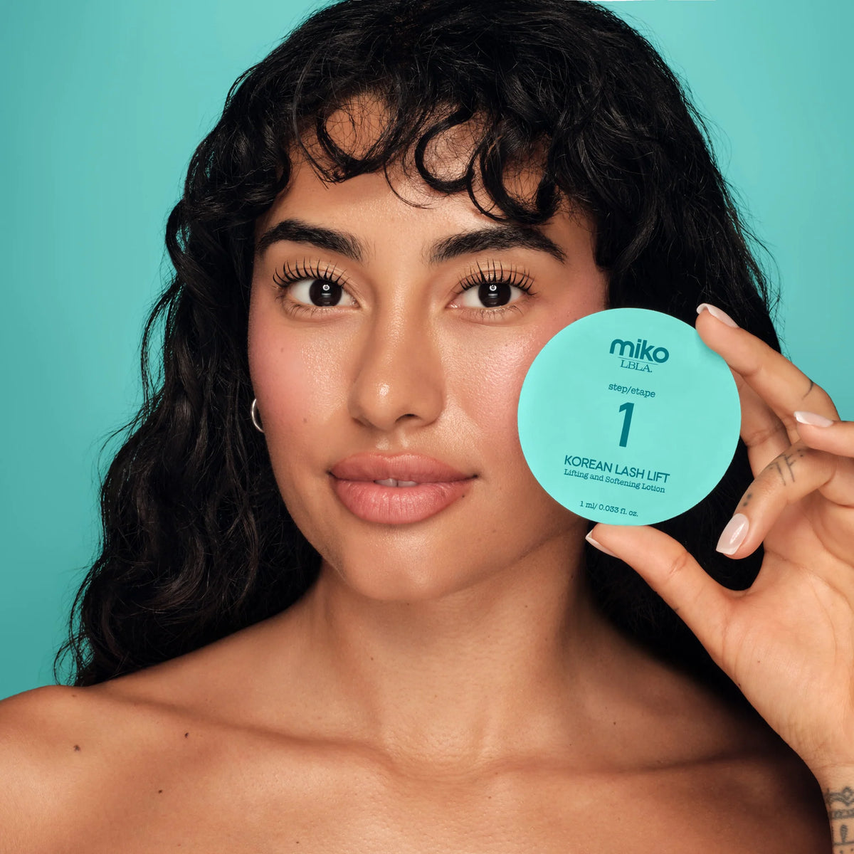 Miko Korean Lash Lift Paso 1: Loción lifting y suavizante