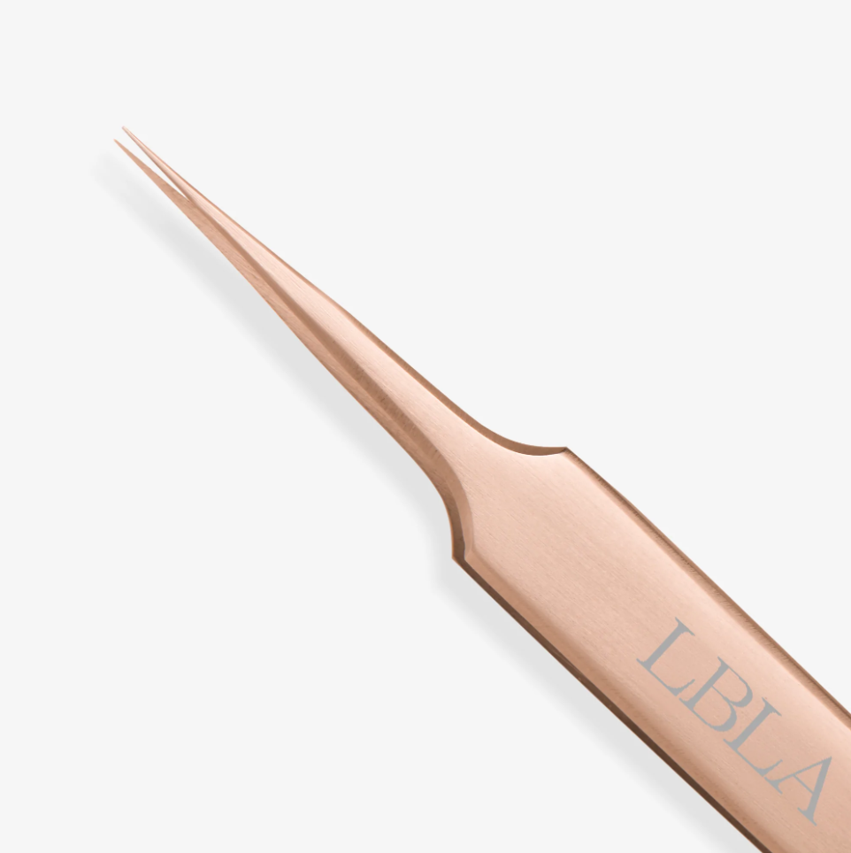 Pinza Hermosa Recta Oro Rose Gold